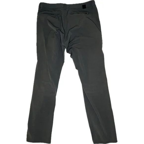 Vuori Canvas Aim Pants Men’s Gray Stretch Golf Performance 33x29 - Picture 2 of 8